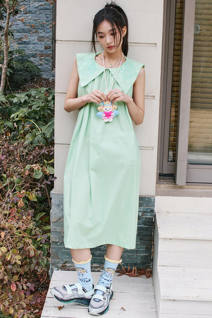 Fairytale Peach Summer Dress