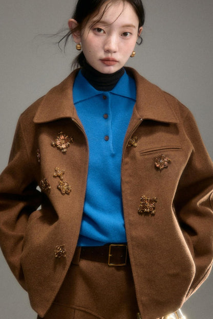 Oak Hazelnut Wool Jacket Set-Up