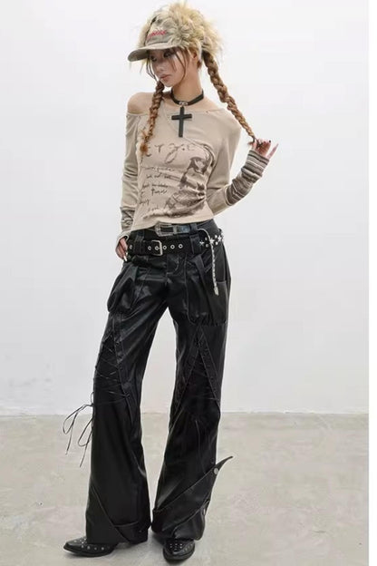 Soul Strap Leather Pants