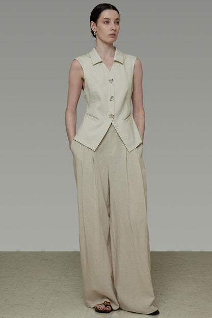 Summer Womens Beige Vest