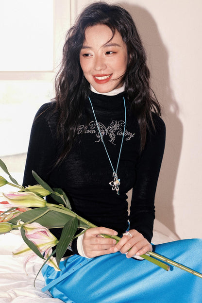 Butterfly Light Wool Sweater