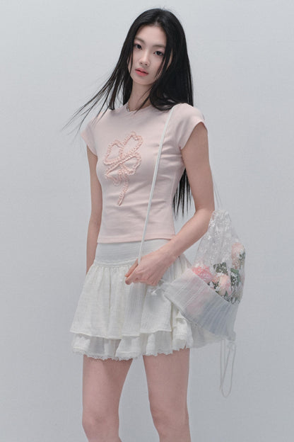 Spice Girls Clover Pleat Tee