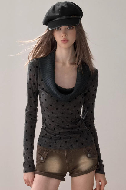 Retro Polka Dot T-Shirt