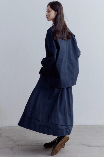 Silhouette Sense Cotton Shirt