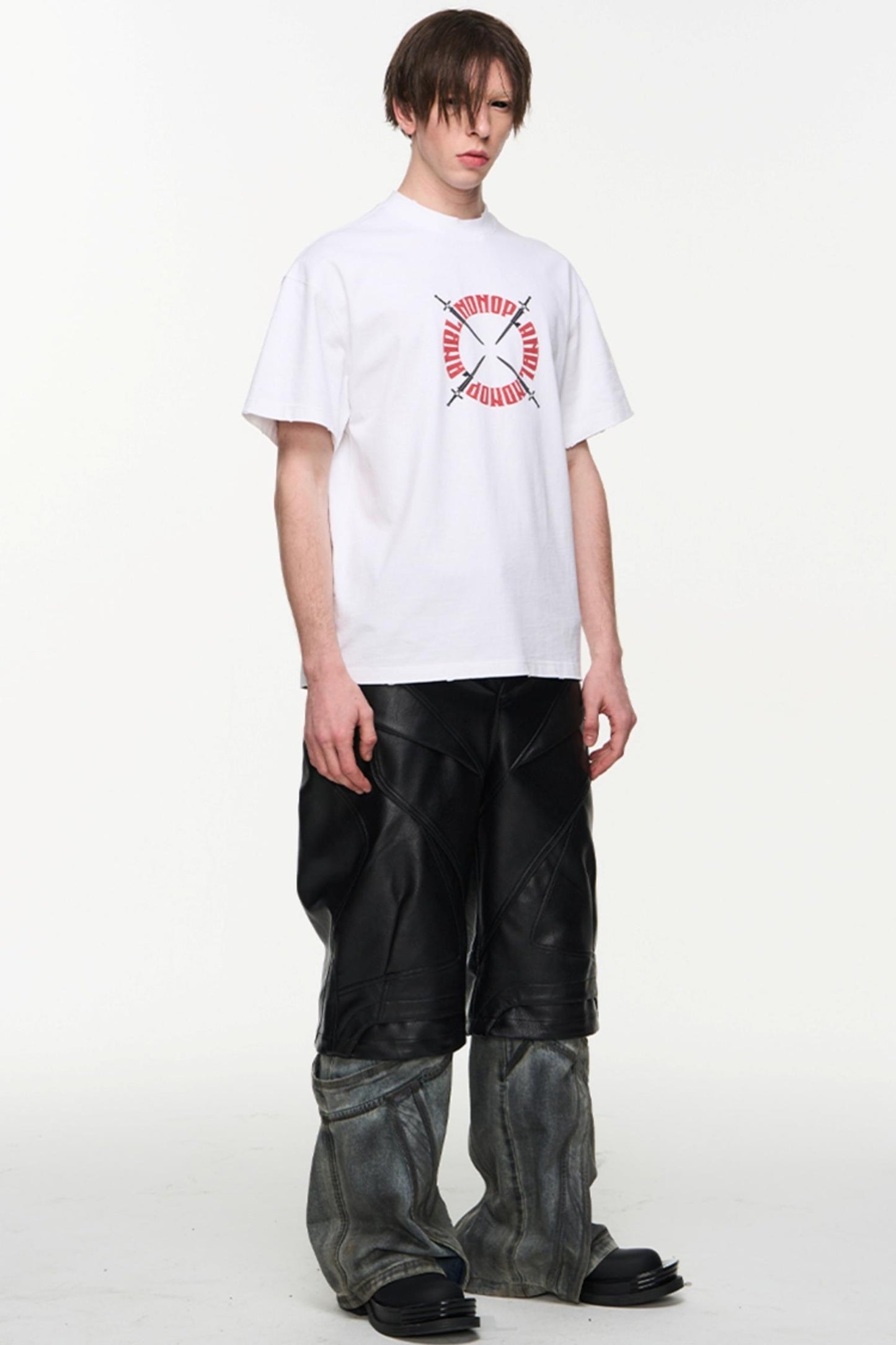 Washed Houken Loose Tee