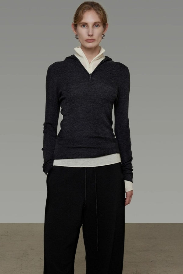 Slim Knitted Base Sweater