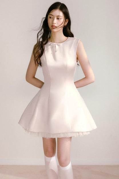 Pink Satin Ballet Dress
