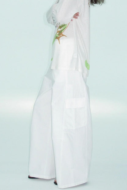 Plain Billets Cargo Pants