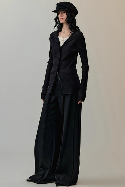 Wool Texture Newsboy Hat