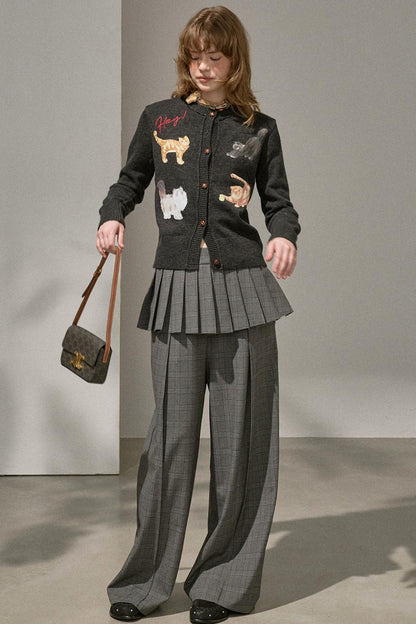 Sweet Kitten Knit Cardigan