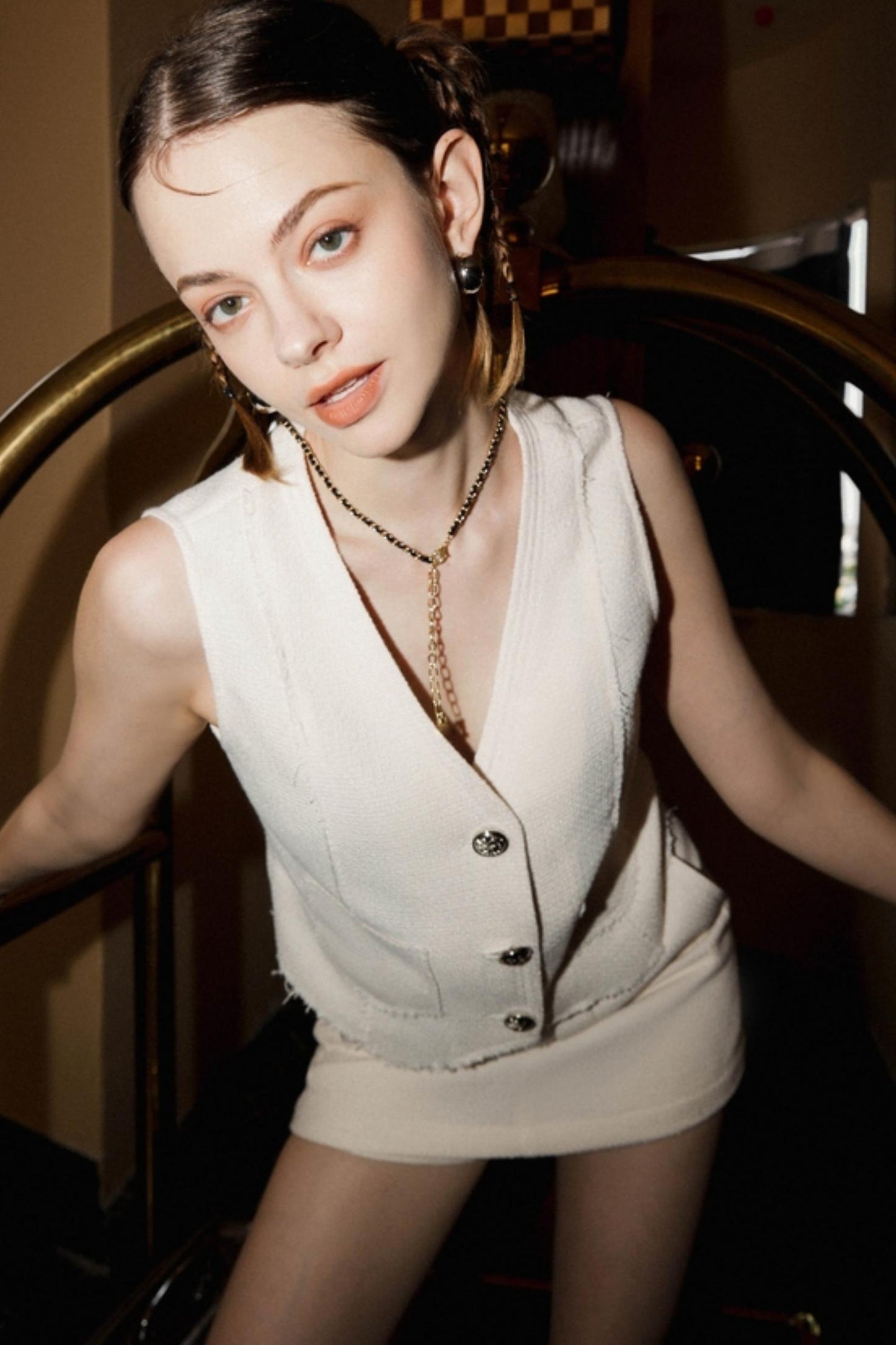 Dual Pocket Mini Skirt