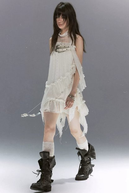 Lace Armor Embroidered Dress