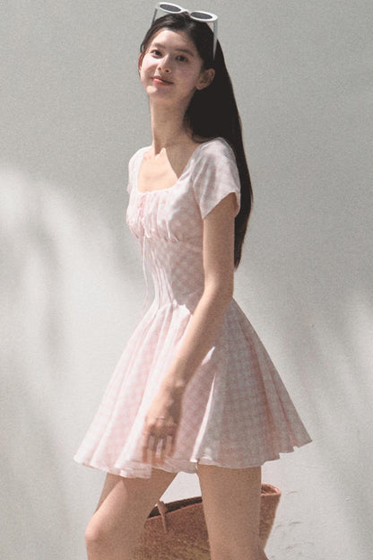 Tencel Bow Tie Dress