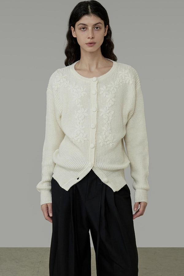 Vintage Style Cozy Knit Cardigan