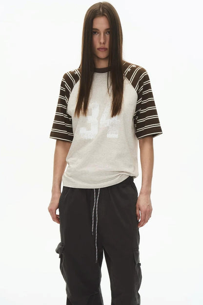 Retro Stripe Raglan T-Shirt