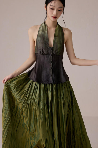 Summer Gradient Sleeveless Top