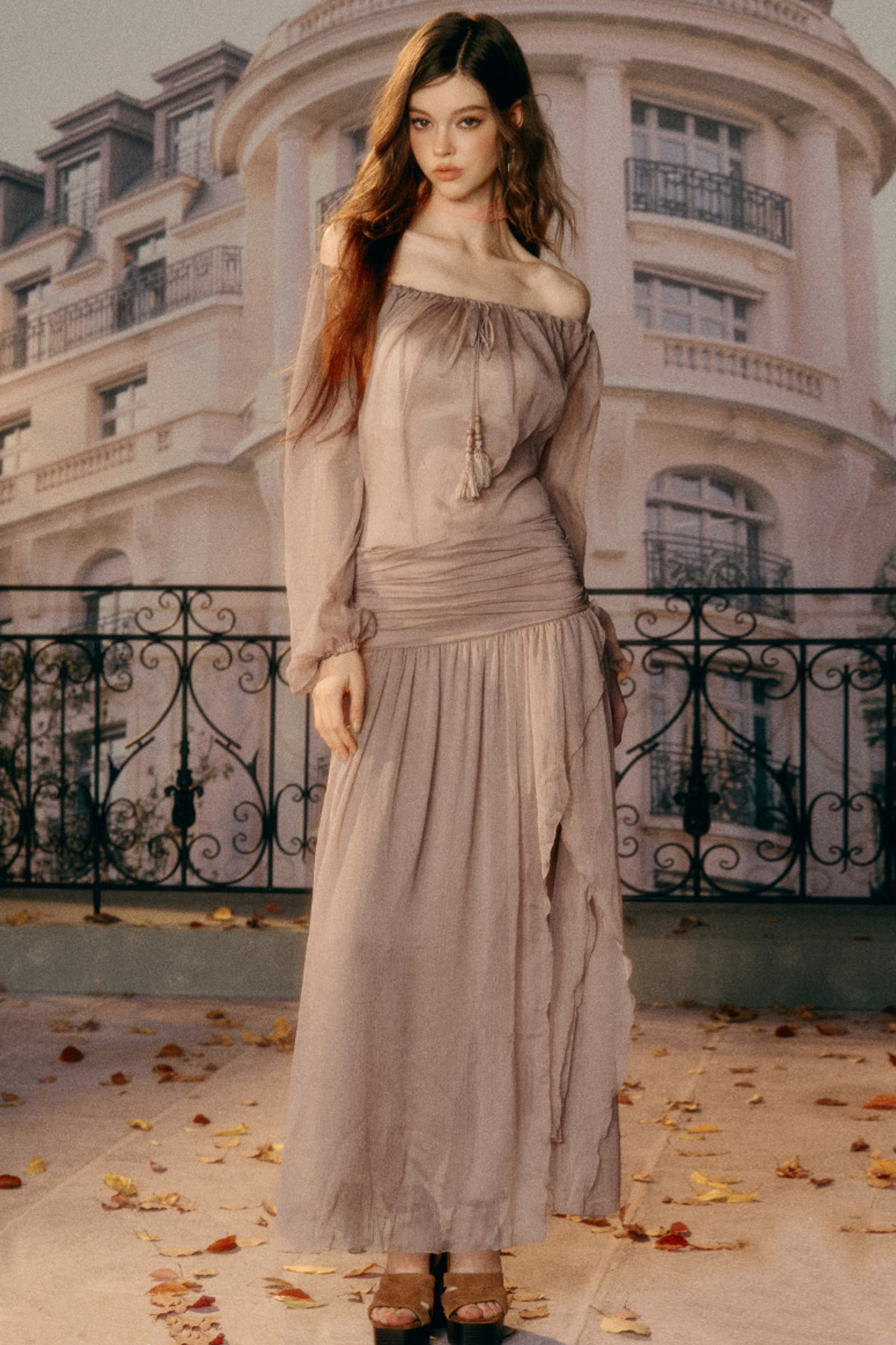 Elegant Side Slit Dress