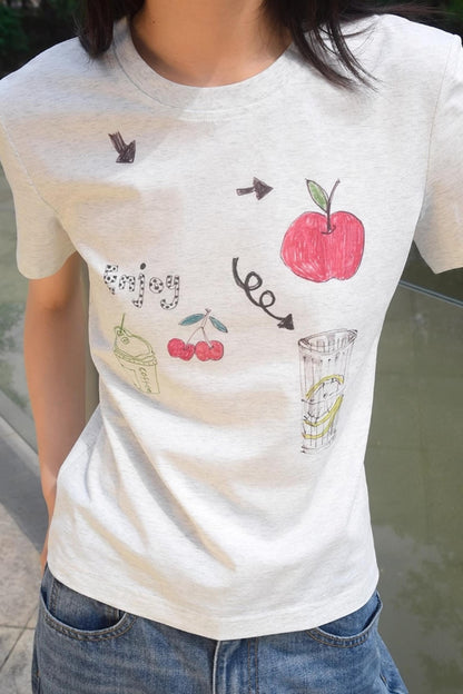 Blossom Gray T-shirt