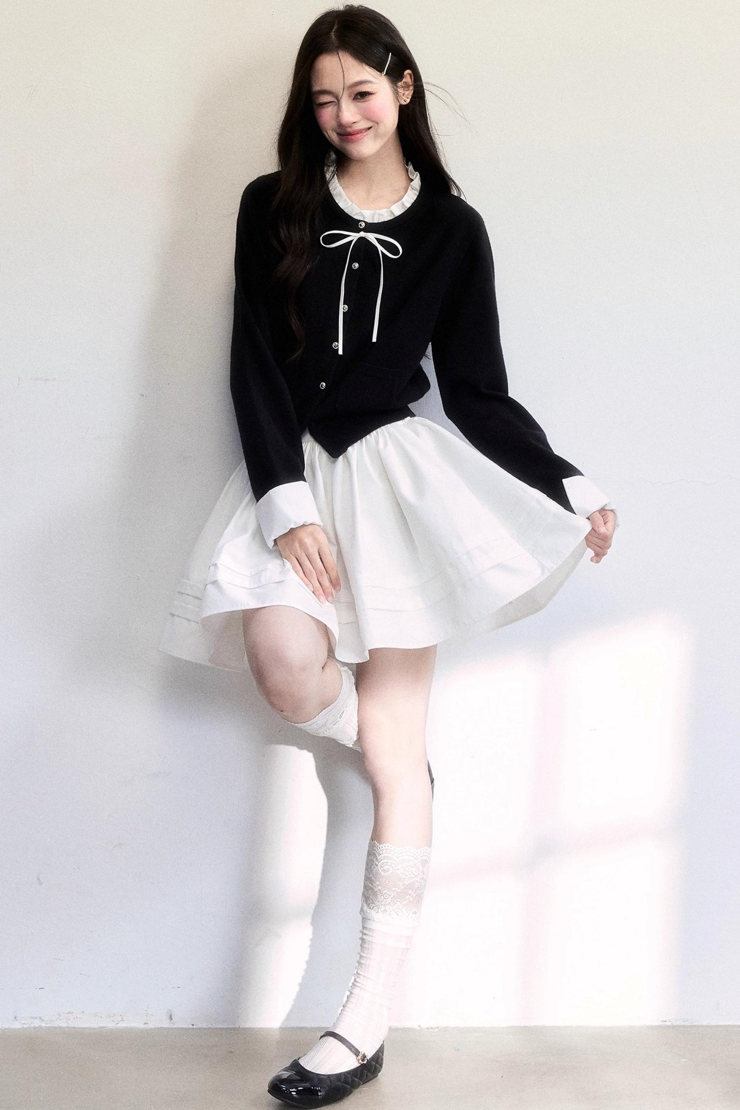 Sweetheart Ballet Cardigan Set-Up