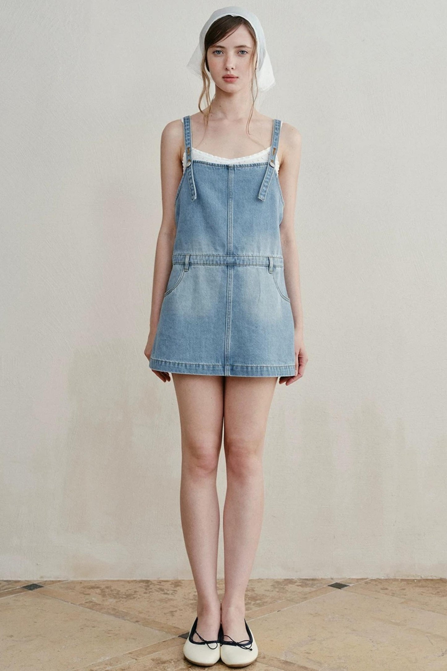 Sea Salt Retro Denim Dress