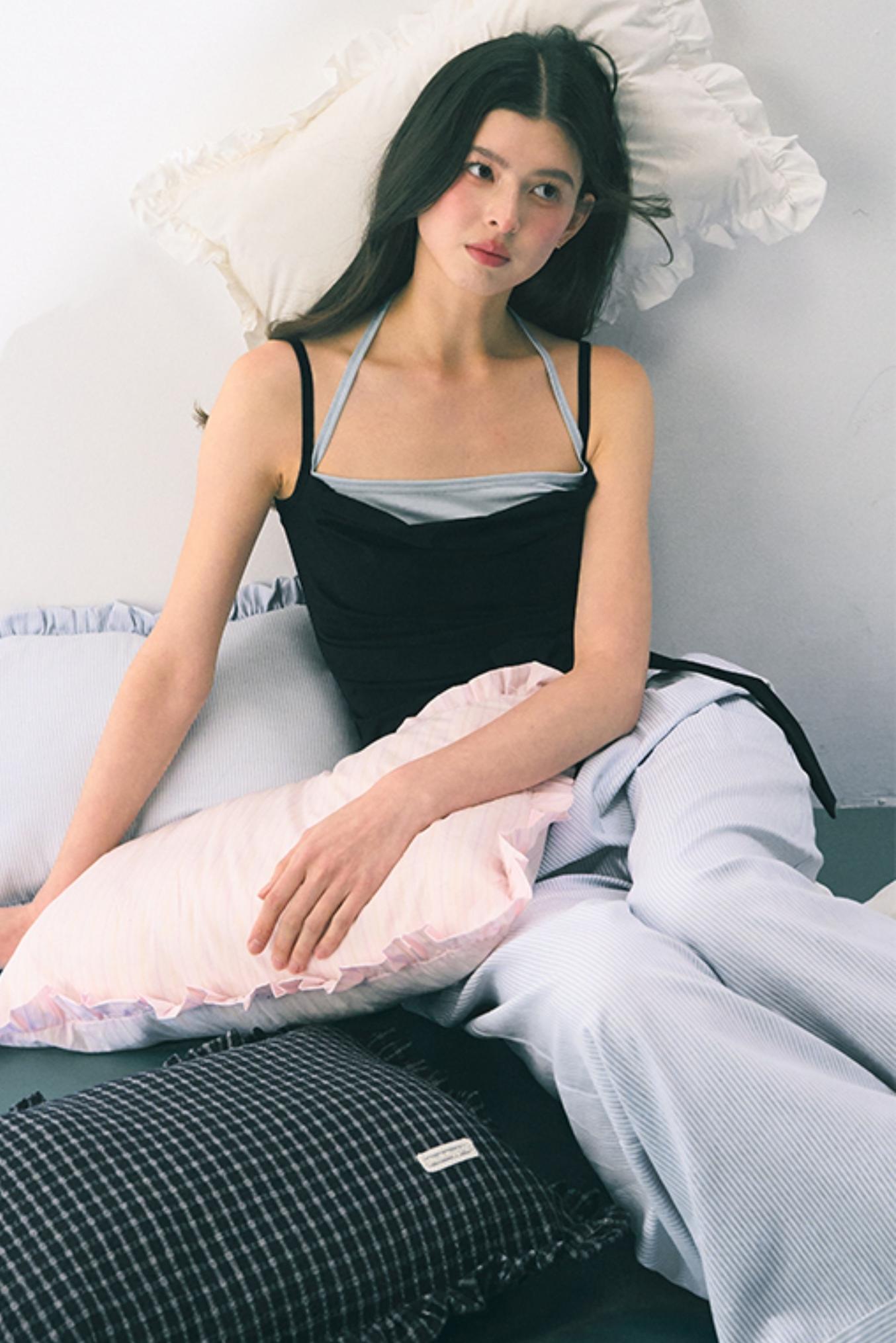 Summer Black Tank Top