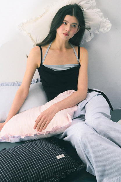 Summer Black Tank Top