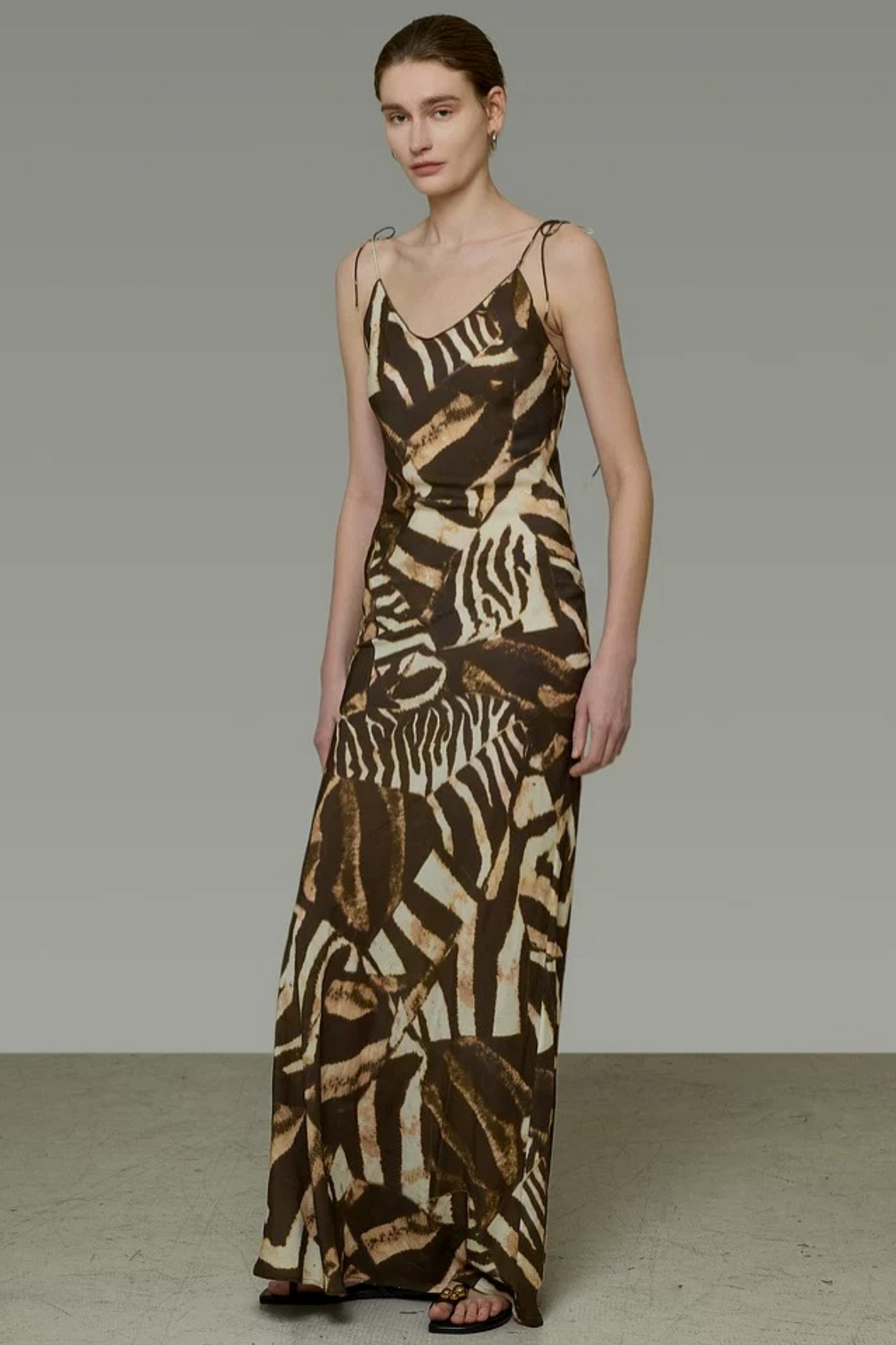 French Spaghetti Strap Dress