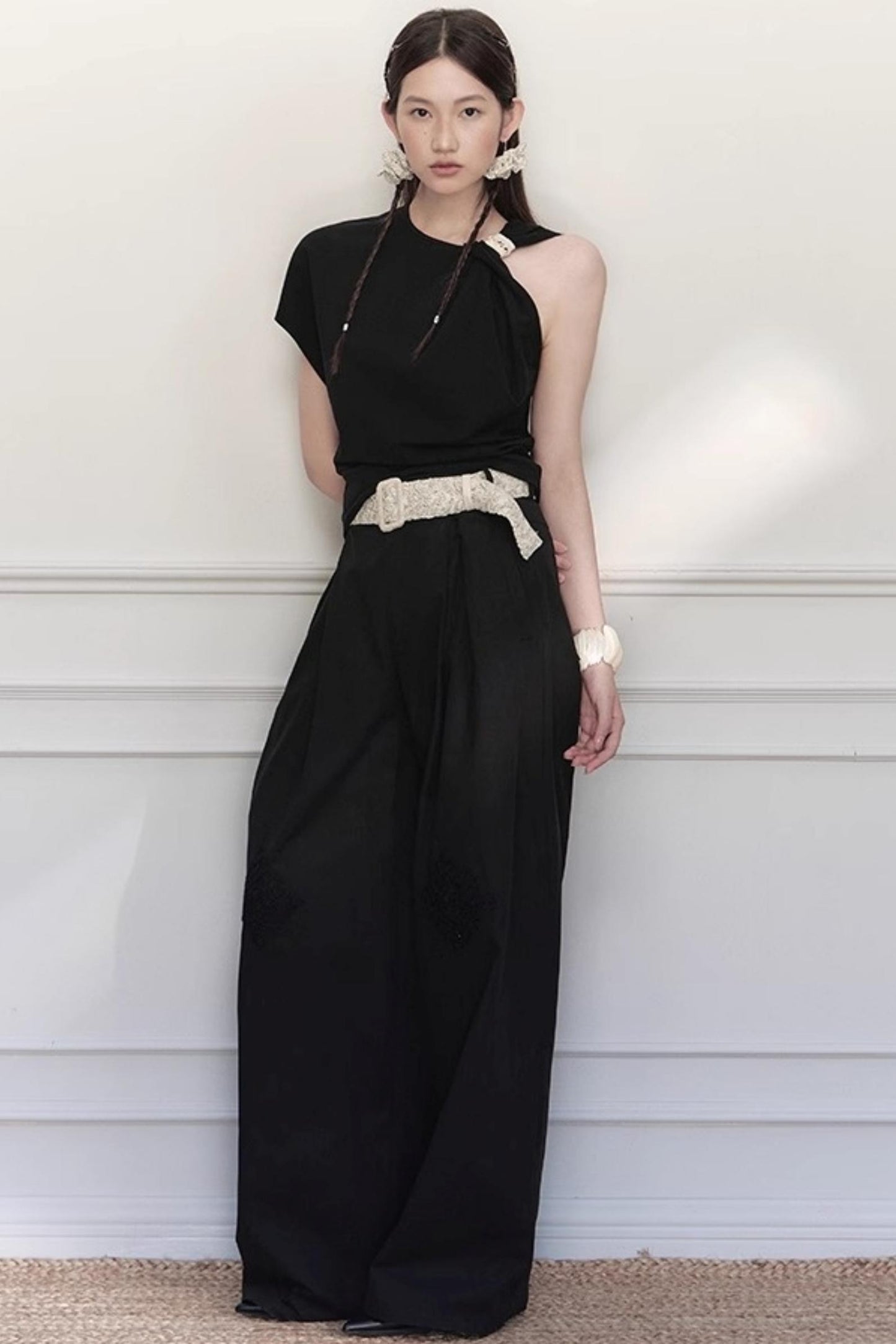Pleat Waist Chain