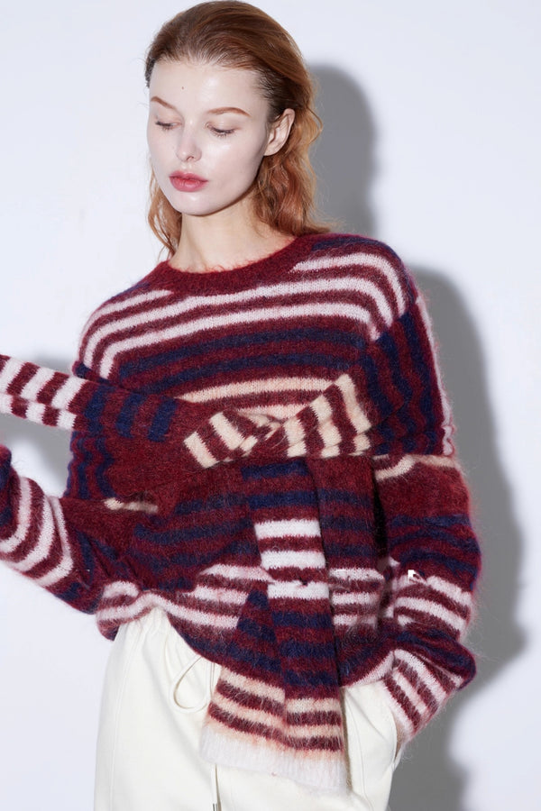 Mohair Wool Sweater Set-Up