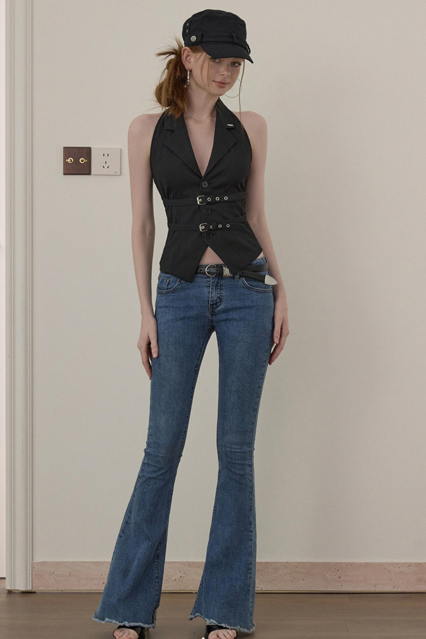 Wuha Pre-Fall Retro Bootcut Jeans