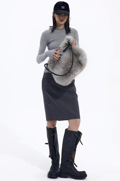 Retro Polka Dot Skirt