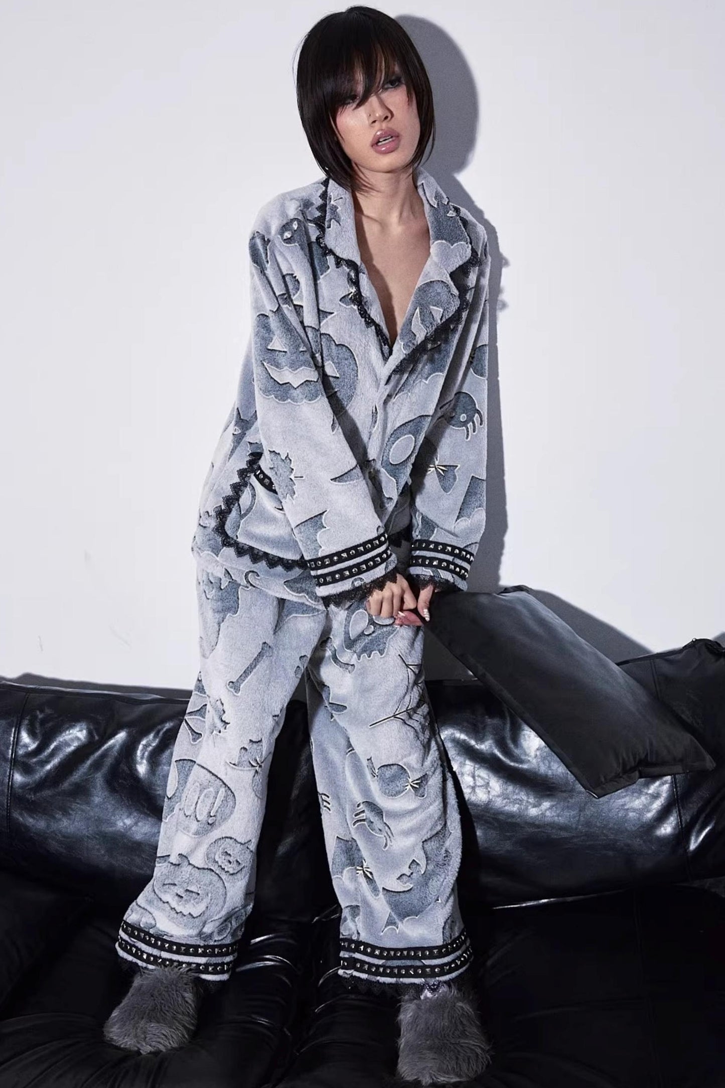 Double-Sided Velvet Pajama Set