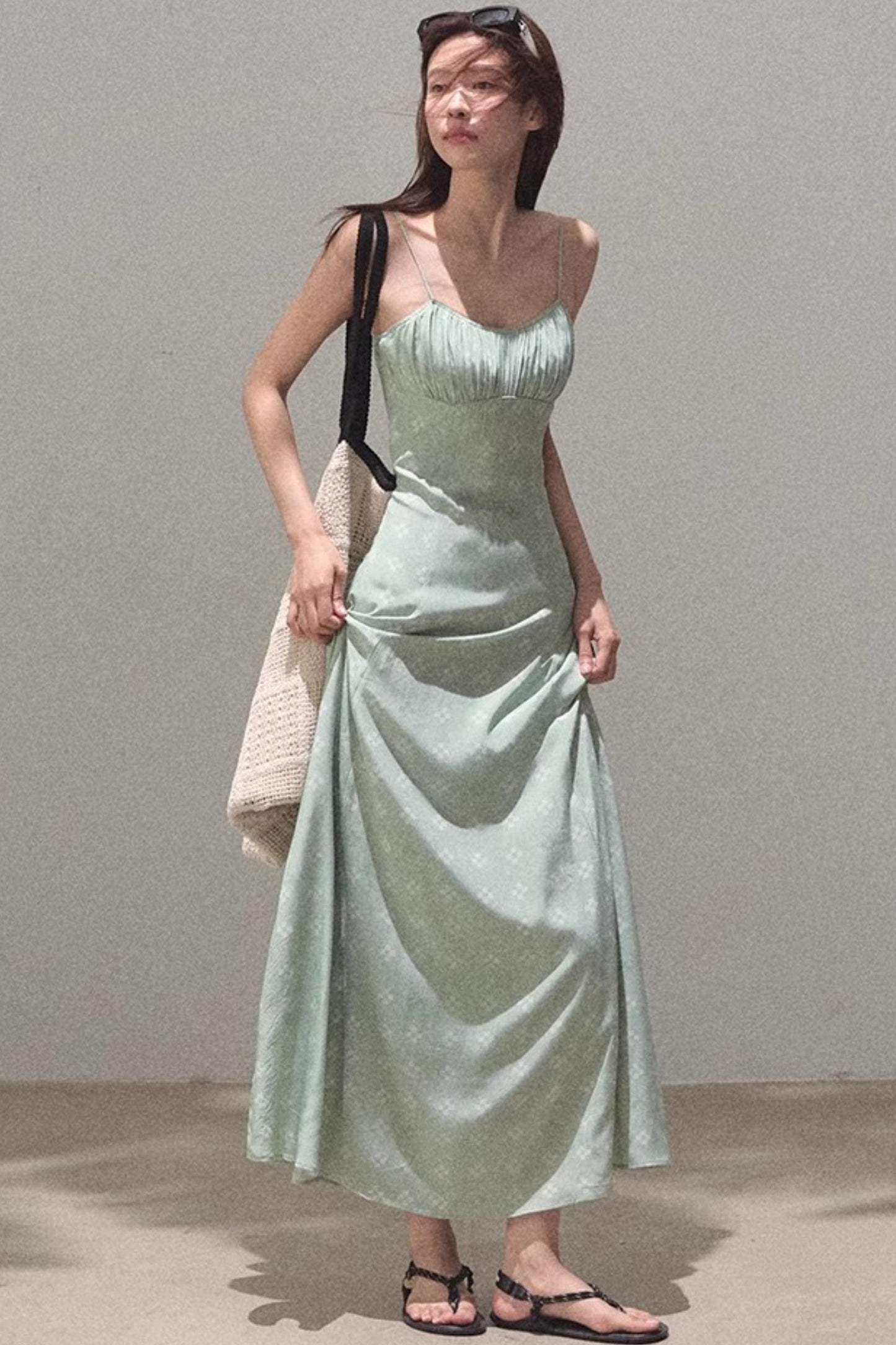 Summer Halter A-Line Dress