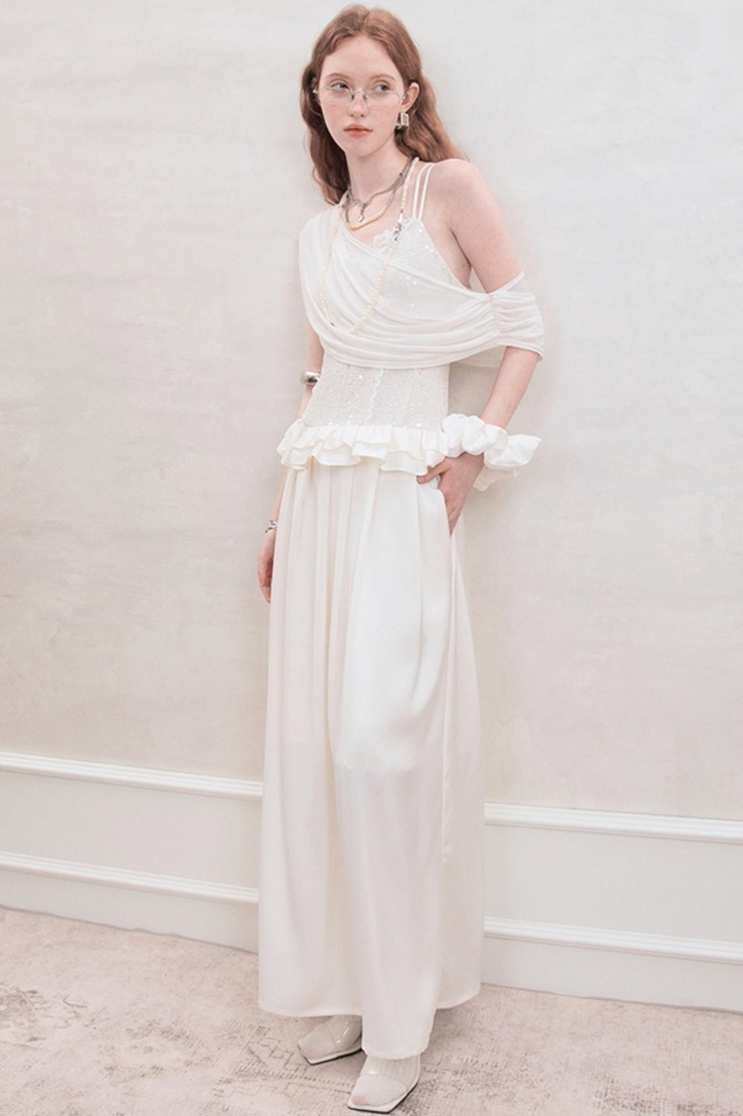 Elegant Satin Long Dress