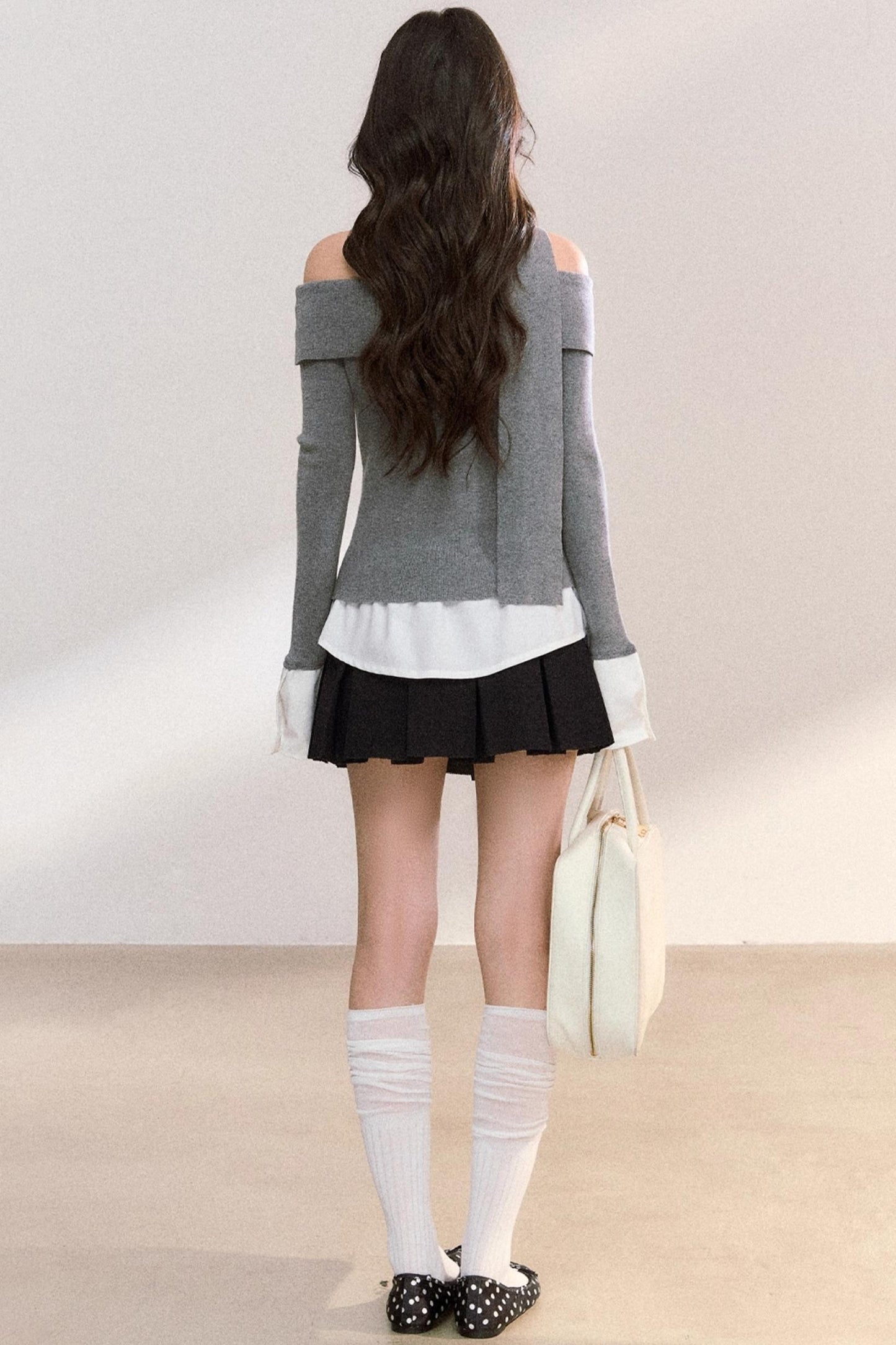 Patchwork Knitwear Sweater