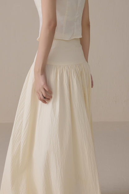 Romantic Cloud A-Line Skirt