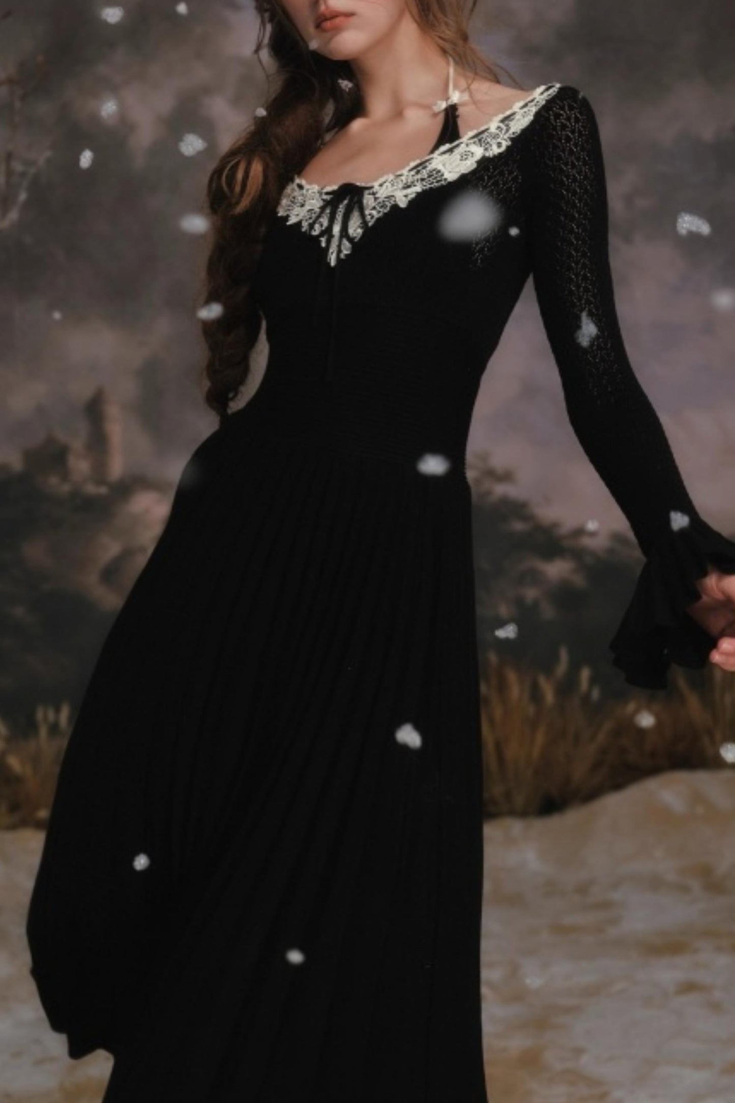 Lacemade Floral Symphony Dress