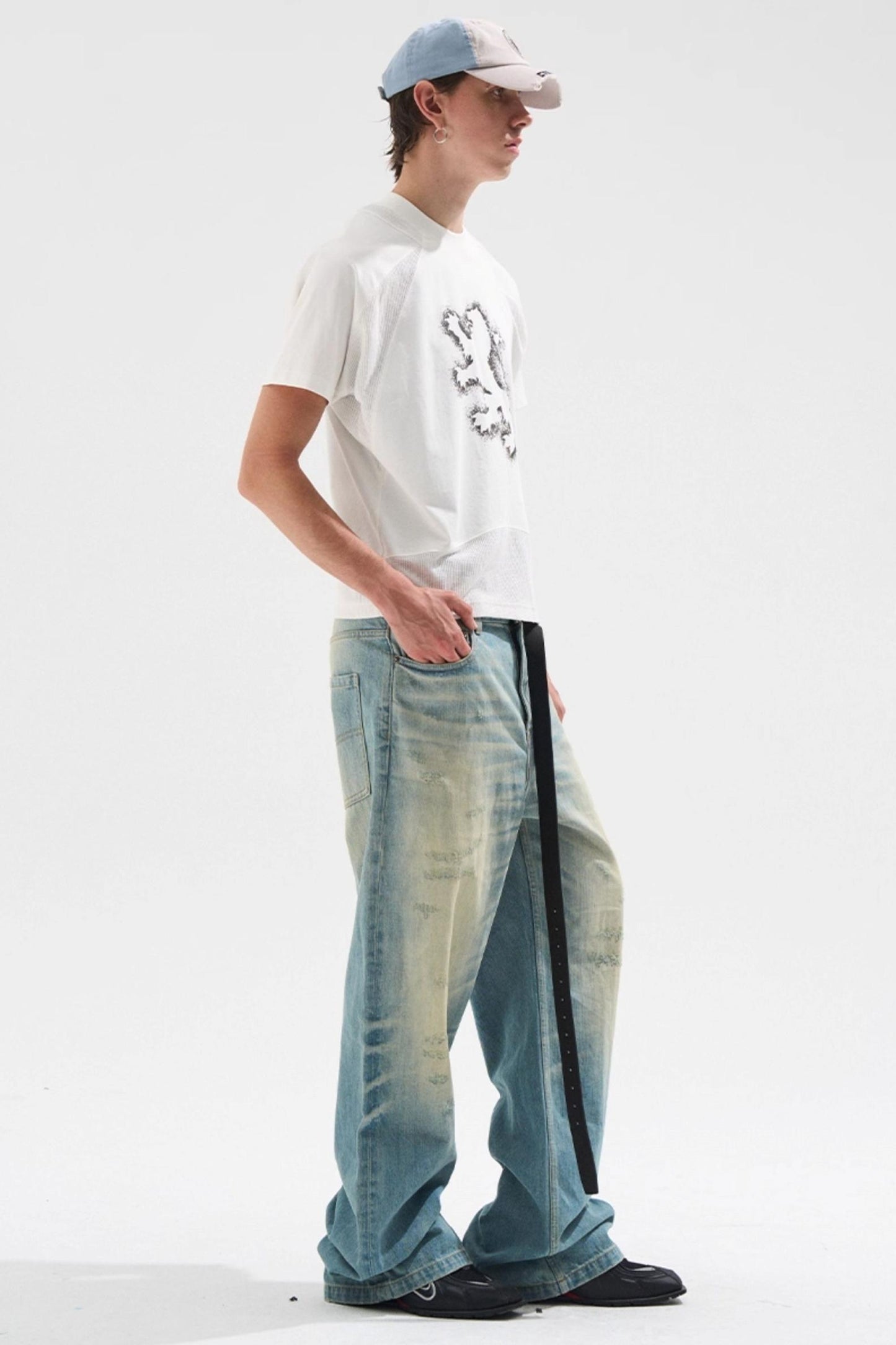 Digital Print Short Sleeve T-Shirt