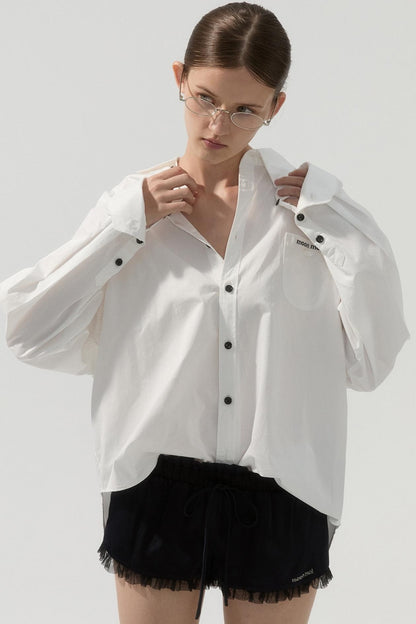 Cotton White Shirt