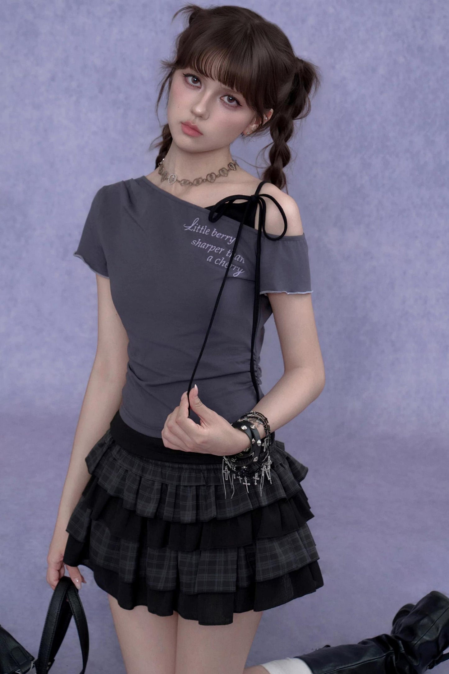 Pure Desire One-Shoulder T-Shirt