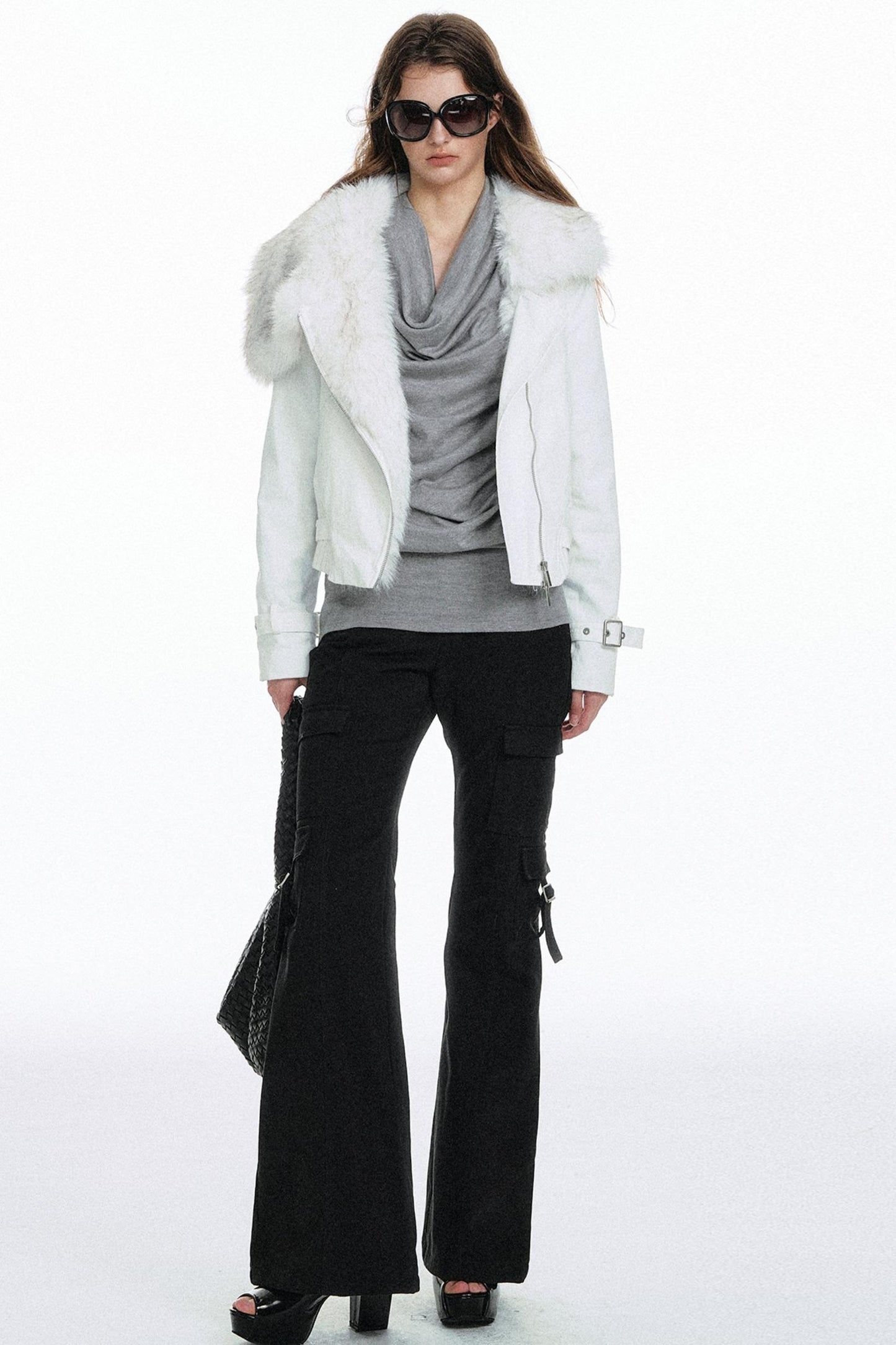 Lazy Style Off-The-Shoulder Knitted Dress