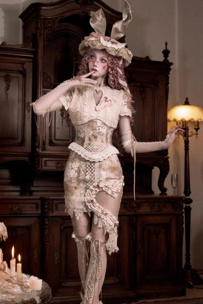 Vintage Lace Summer Top