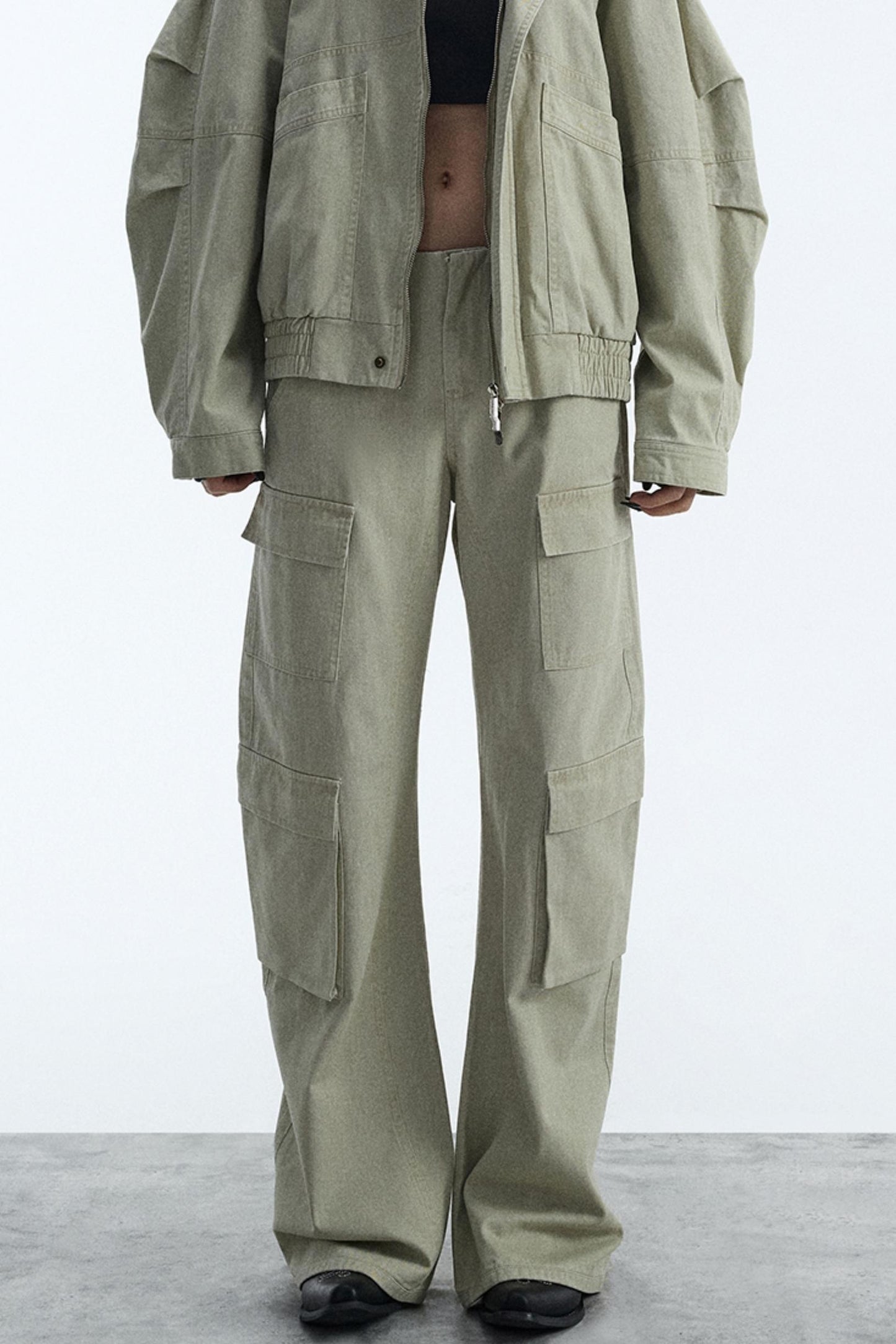 Modern Khaki Cargo Pants