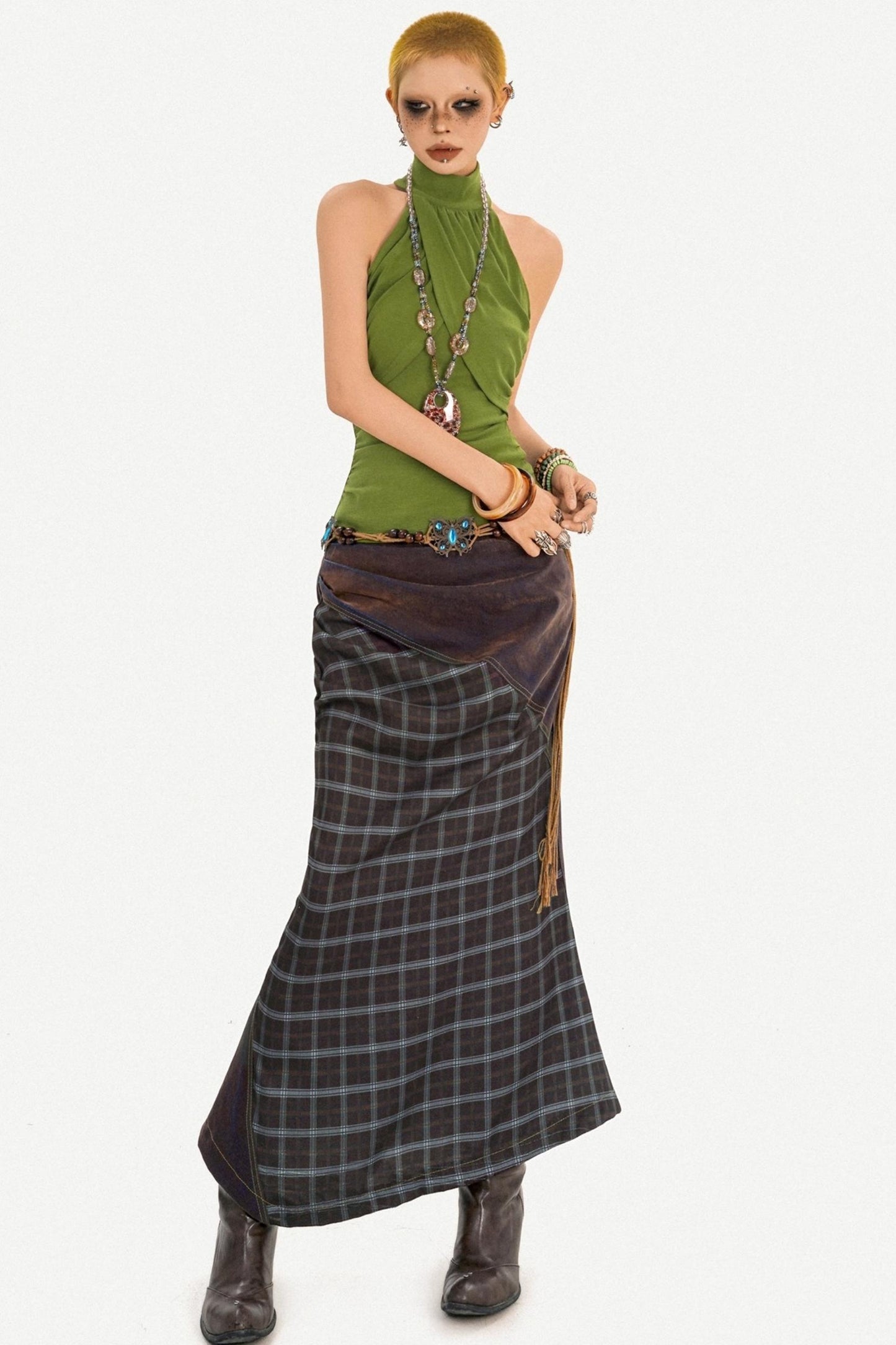 French Girl Halterneck Vest