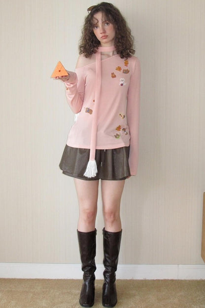 Vintage Stretch Long Sleeve T-Shirt