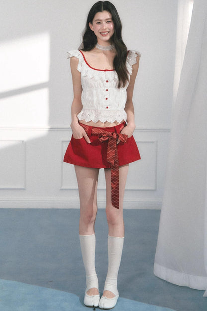 Salt Tea Ribbon Scarf