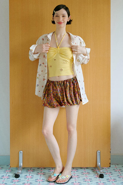 Summer Peplum Shorts