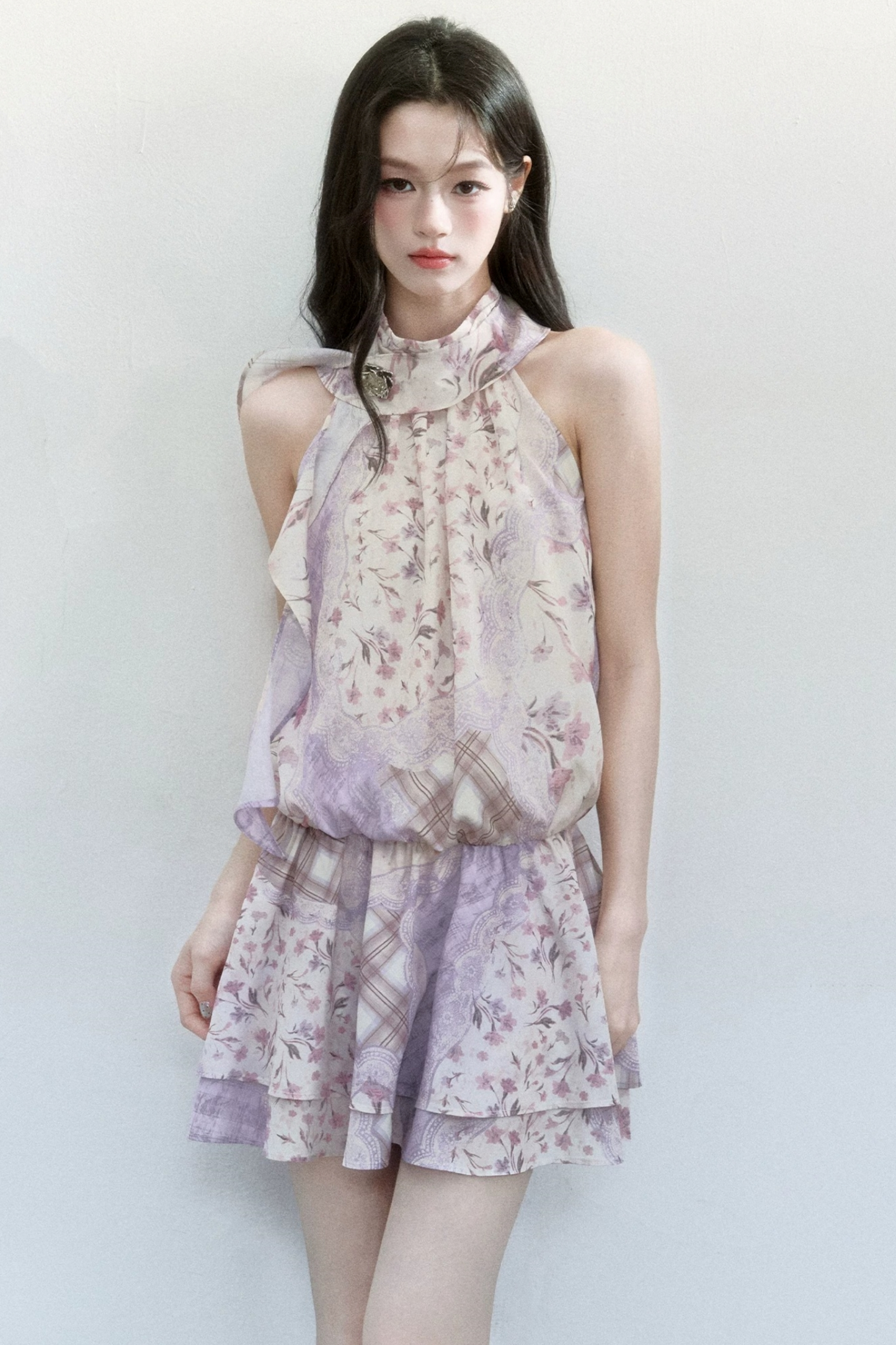 Romantic Retro Floral Dress
