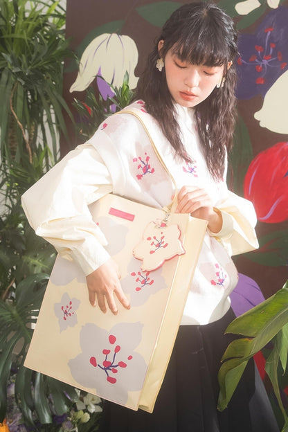 Cherry Blossom Commuter Tote Bag