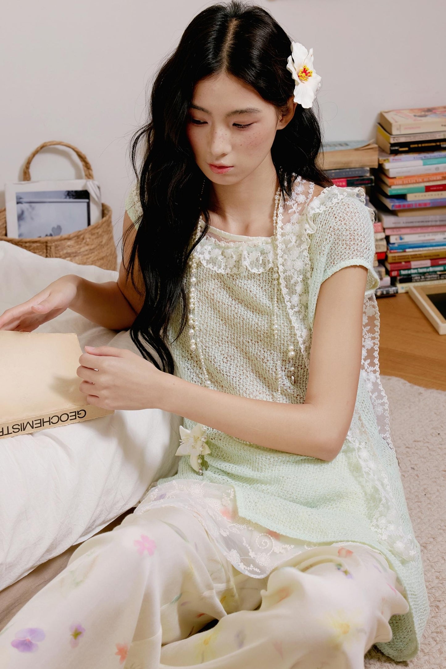 Green Fantasy Knit Set-Up